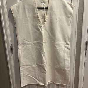 Jag Jeans Women's Cream V-Neck Tunic